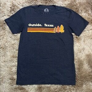 Navy Graphic Tee - Short Sleeve